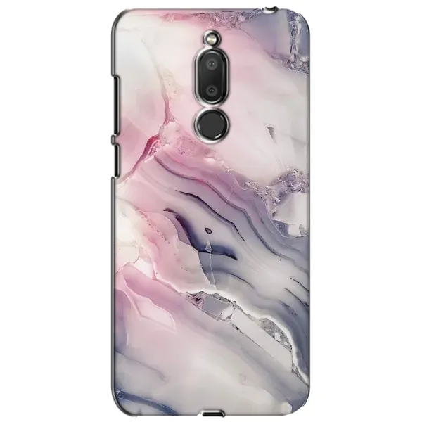 Чехол с принтом «Пурпурный Мрамор» для Meizu M6T (Meilan 6T)