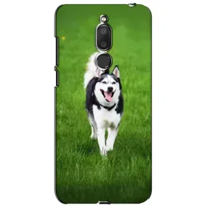 Чохол з Хаскі Meizu M6T, Meilan 6T - (AlphaPrint) (Радісний Хаскі)