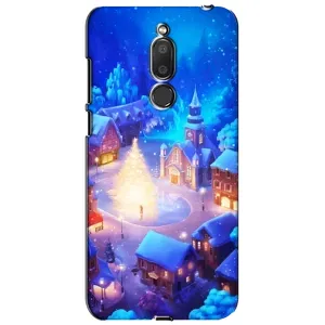 Різдвяні Чохли для Meizu M6T, Meilan 6T (VPrint) (Різдвяне місто)