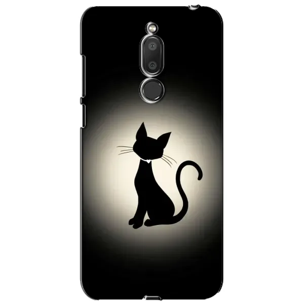 Чохол з принтом «Силует котика» для Meizu M6T (Meilan 6T)