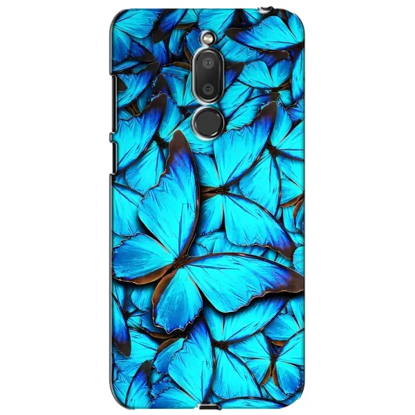 Чехол с принтом «Синие бабочки» для Meizu M6T (Meilan 6T) Чехол с принтом «Синие бабочки» для Meizu M6T (Meilan 6T)