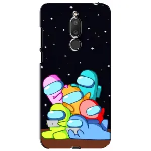 Чехол с принтом «Скины в космосе» для Meizu M6T (Meilan 6T)