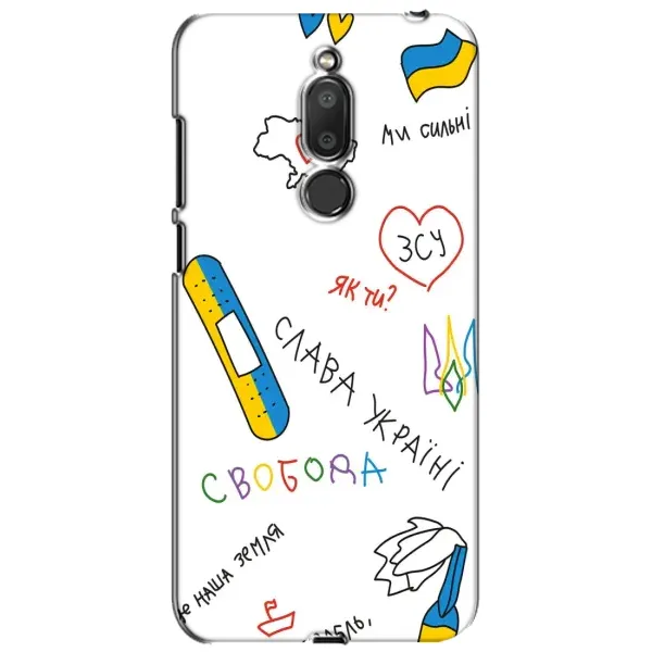 Чохол з принтом «Стикер» для Meizu M6T (Meilan 6T)