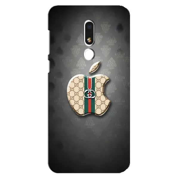 Чехол с принтом «Apple gucci» для Meizu M8 Lite