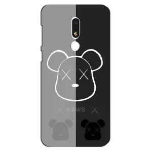 Чохли для Meizu M8 Lite - Bearbrick Louis Vuitton (PREMIUMPrint) (БеарБрік очі)