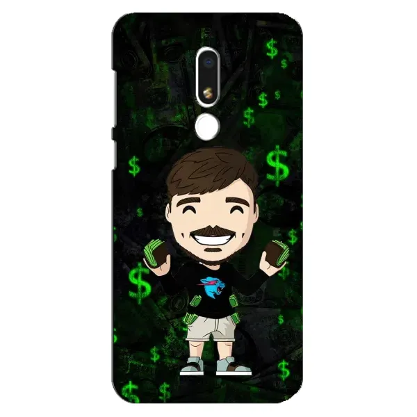 Чехол с принтом «Блогер Beast» для Meizu M8 Lite