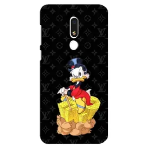 Чехли для Meizu M8 Lite - Скрудж МакДак Louis Vuitton (PREMIUMPrint) (Богатство Макдака)