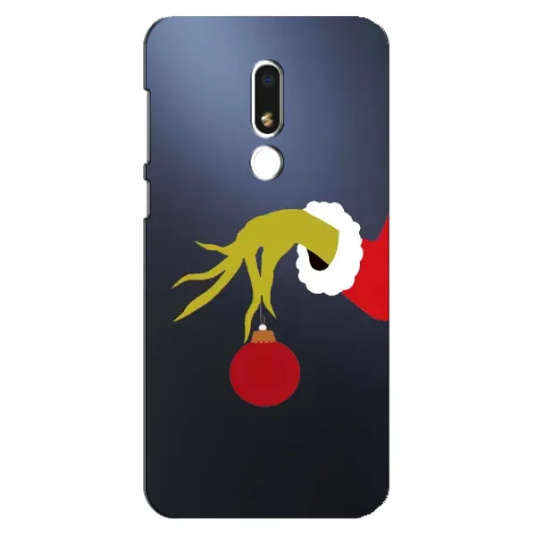 Чехол с принтом «Гринч с игрушкой» для Meizu M8 Lite