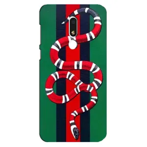 Чехлы ГУЧЧИ для Мейзу М8 Лайт (AlphaPrint) (Gucci змия)