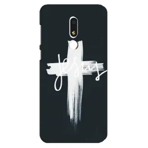 Чехол для Meizu M8 Lite (AlphaPrint) - (Христианские) (Иисус)