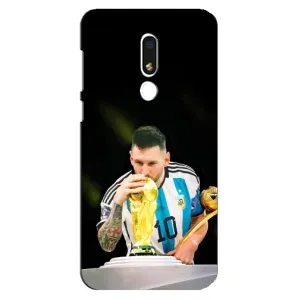 Чехлы для Meizu M8 Lite (Leo чемпион) (AlphaPrint) (Кубок Месси)
