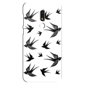 Чохол з пташками на Meizu M8 Lite (VPrint) (Ластівки)
