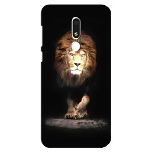 Чехол со Львом для Meizu M8 Lite (VPrint) (Лев)
