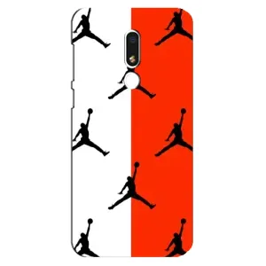 Чехлы для Meizu M8 Lite - с картинкой JORDAN (AlphaPrint) (Лого Джордан)
