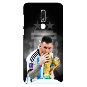 Чехлы для Meizu M8 Lite (Leo чемпион) (AlphaPrint) (Месси Чемпион)