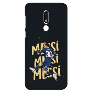 Чехлы для Meizu M8 Lite (Leo чемпион) (AlphaPrint) (Messi ПСЖ)
