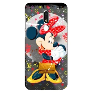 Чохол Disney Mouse Meizu M8 Lite (PREMIUMPrint) (Minni з бантіком)