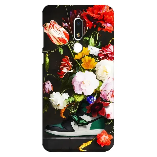 Чехол с принтом «Nike цветы» для Meizu M8 Lite Чехол с принтом «Nike цветы» для Meizu M8 Lite