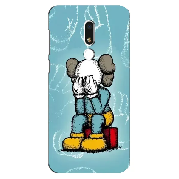 Чехол с принтом «Плач Bearbrick» для Meizu M8 Lite