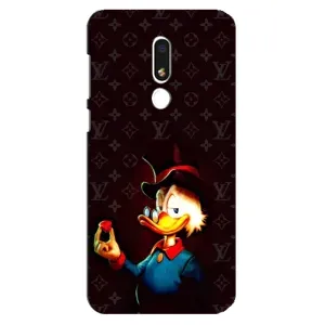 Чехли для Meizu M8 Lite - Скрудж МакДак Louis Vuitton (PREMIUMPrint) (Скрудж з ботліантом)