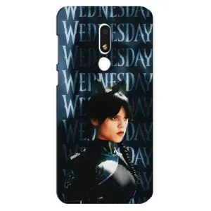 Чохли Венсдей на Meizu M8 Lite Уенсдей (AlphaPrint) (Венздей кішка)