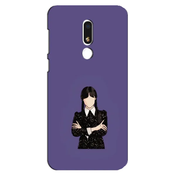Чехол с принтом «Уэнздей в черном» для Meizu M8 Lite