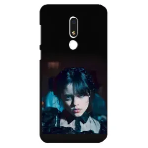 Чохли Венсдей на Meizu M8 Lite Уенсдей (AlphaPrint) (погляд Венздей)