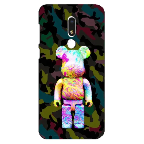Чехол с принтом «Яркий Bearbrick» для Meizu M8 Lite