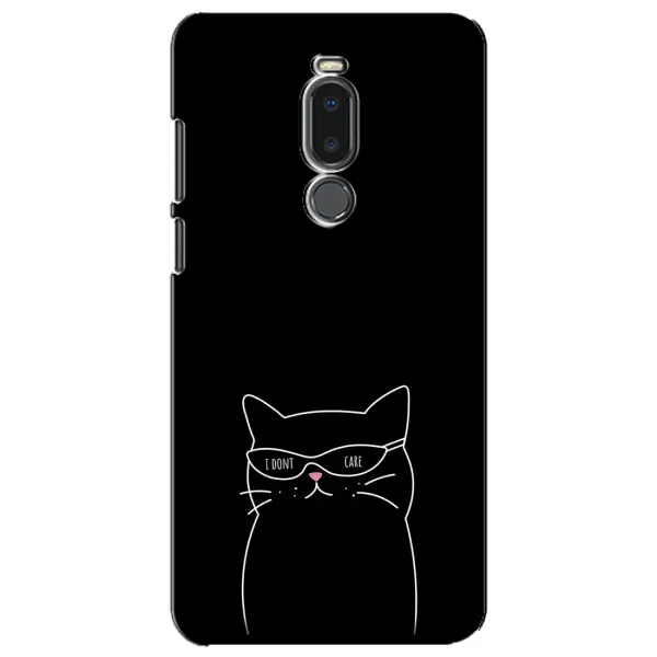 Чехол с принтом «Равнодушный кот» для Meizu Note 8