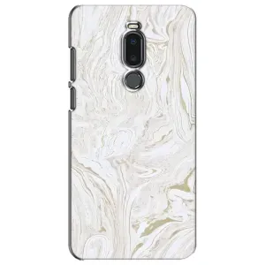 Мраморный чехол на Meizu Note 8 (VPrint) (Белый мрамор)