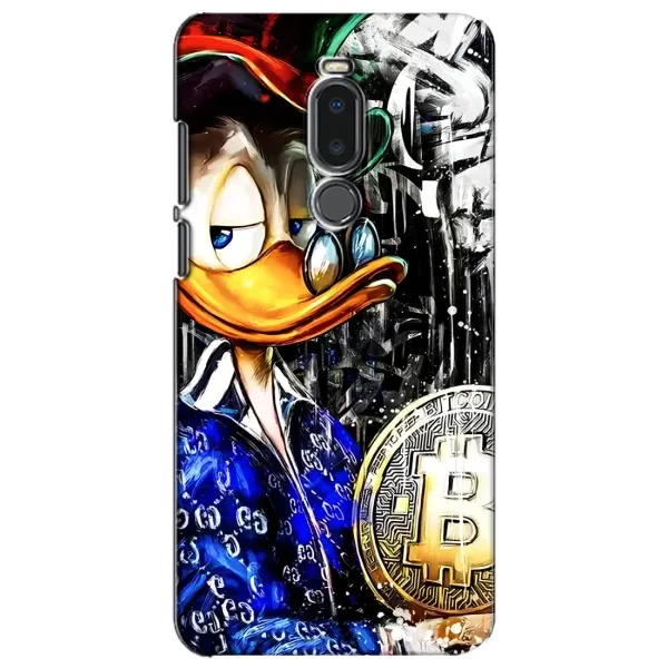 Чехол с принтом «Биткойн Скрудж» для Meizu Note 8