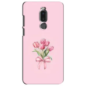 Чохол з розовим принтом для Meizu Note 8 (Букет квітів)