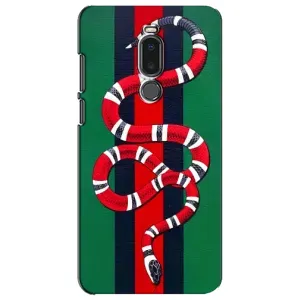 Чехлы ГУЧЧИ для Мейзу Ноте 8 (AlphaPrint) (Gucci змия)
