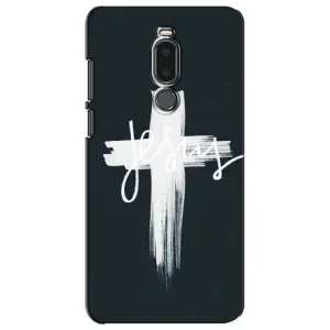 Чехол для Meizu Note 8 (AlphaPrint) - (Христианские) (Иисус)