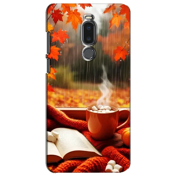 Чохол з принтом «Кава і дощ» для Meizu Note 8