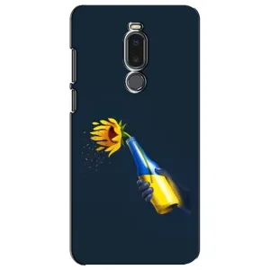 Чехол для Патриота Украины Meizu Note 8 - (AlphaPrint) (Коктейль молотова)