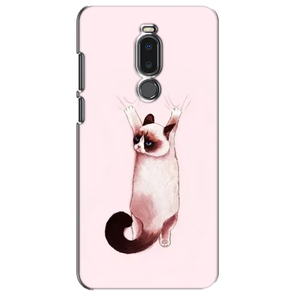 Чехол с принтом «Котик падает» для Meizu Note 8