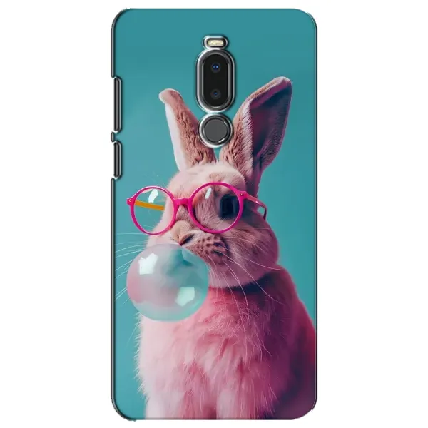Чехол с принтом «Кролик в очках» для Meizu Note 8