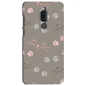Чехол с рисунком кот на Meizu Note 8 (Лапы и усы)