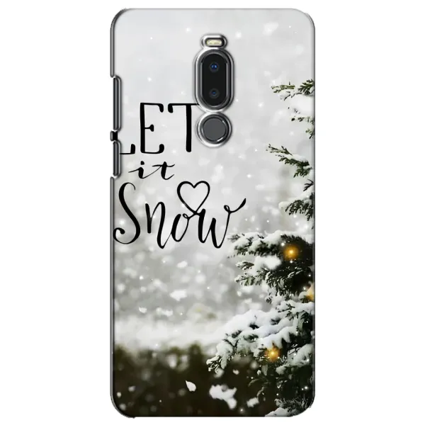 Чехол с принтом «Let it snow» для Meizu Note 8