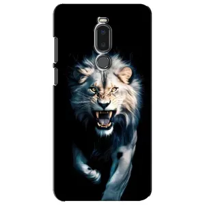 Чехол с картинкой «Хищники» для Meizu Note 8 (Лев в темноте)