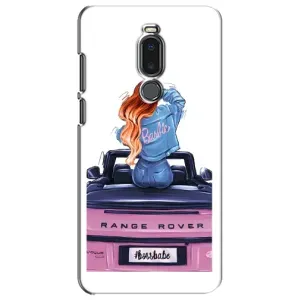Чехол с печатью для Meizu Note 8 - (Мода) (AlphaPrint) (На машине)