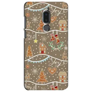 Новогодние, Праздничные Чехлы для Meizu Note 8 - 2024 год (Новогодние пряники)
