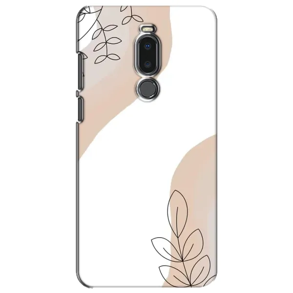 Чехол с принтом «Нюдовая веточка абстракция» для Meizu Note 8