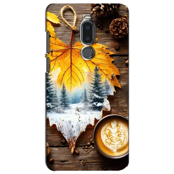 Чохол з принтом «Осінньо-зимова кава» для Meizu Note 8