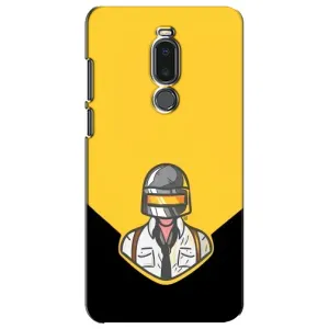 Чехол PUBG для Мейзу Ноте 8 (AlphaPrint) (Пабг в шлеме)