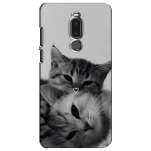 Чехол с рисунком кот на Meizu Note 8 (Пара котов)