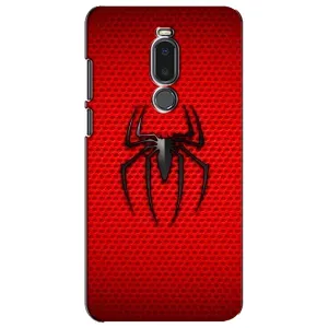 Чехол с человеком пауком для Meizu Note 8 - (AlphaPrint) (Паук Марвел)
