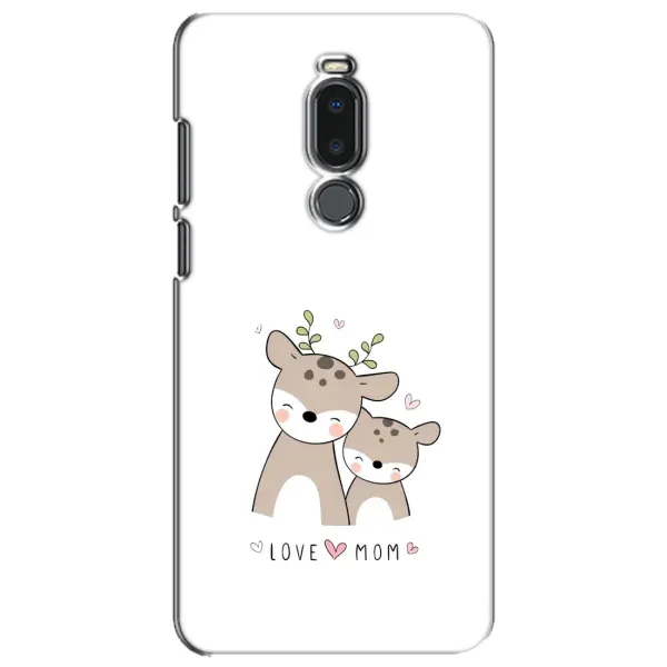 Чохол з принтом «Оленята мама і малюк» для Meizu Note 8
