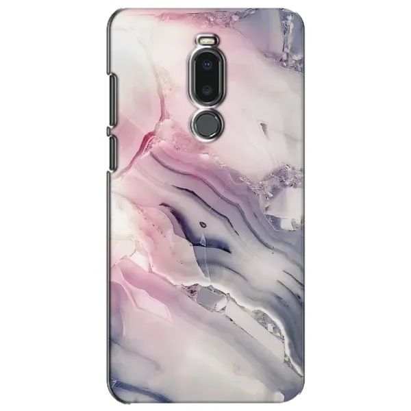 Чехол с принтом «Пурпурный Мрамор» для Meizu Note 8